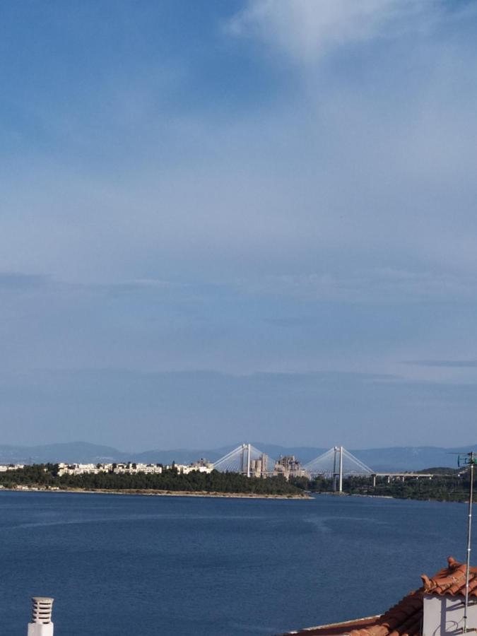 Seaview Chalkis Lejlighed Karababás Eksteriør billede